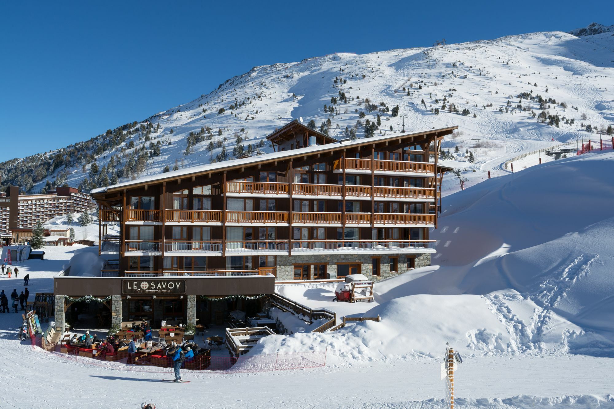 Chalet Des Neiges : La Cime Des Arcs Les Arcs  Екстериор снимка